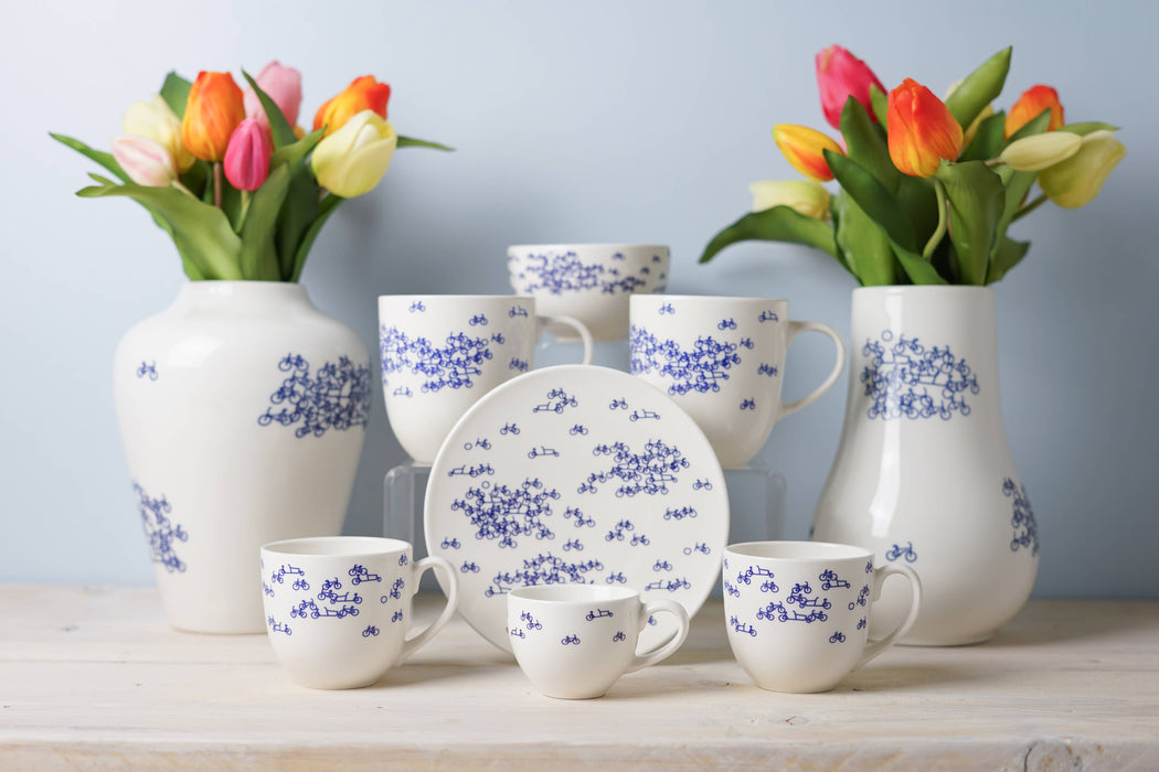 Espresso Cup The Blue Bicycle 2 pcs.