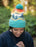 Snowboard Knit Beanie with Goggles Design Winter Hat for Skiing Snow Sports