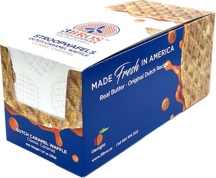 16 White Chocolate Dipped Stroopwafels
