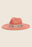 Flower Ribbon Bow Fedora Hat