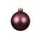 Orn Ball Dark Rose Matte 8 cm