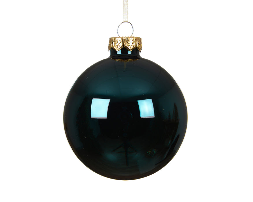Orn Ball Emerald 8 cm