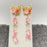 Lily of The Valley Fringe Butterfly Post Earrings