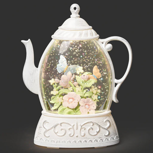 Lantern Teapot Shimmer LED 5"