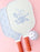 Coquette Blue Rose & Bow Double-Sided Pickleball Paddle