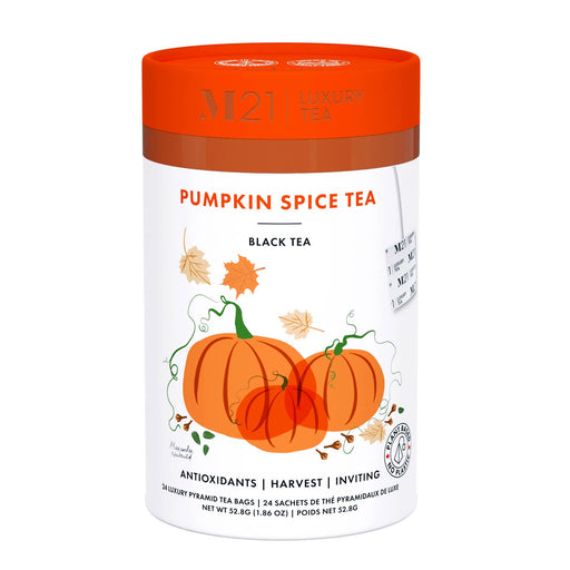 Pumpkin Spice Luxury Tea – 24 Pyramid Bags