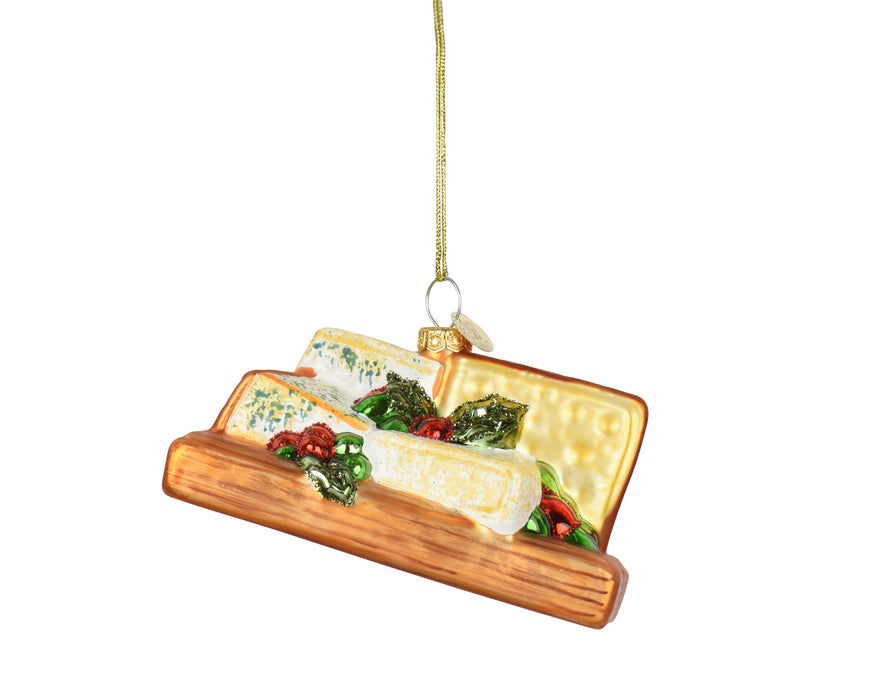 Orn Cheese Board Glass