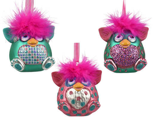 Orn Furby with Pink Hair