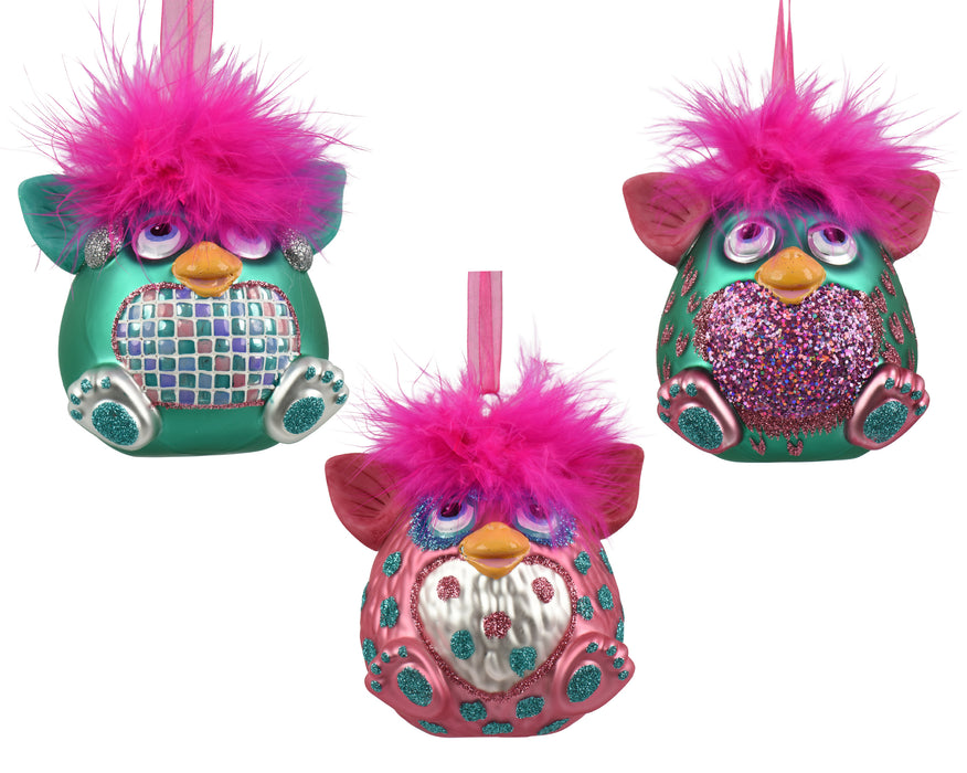 Orn Furby with Pink Hair