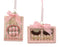 Orn False Nails/Lashes with Pink Bow