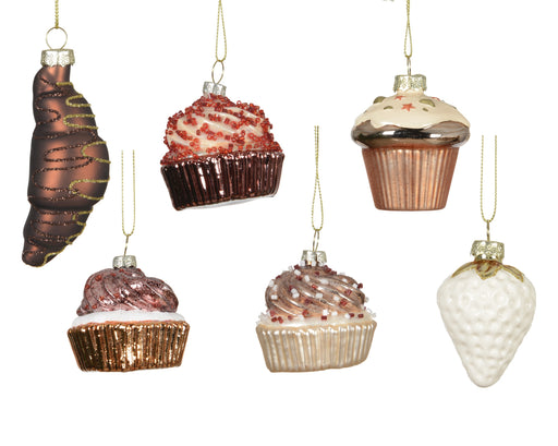 Orn Cupcake, Eclair, Strawberry