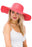 Thin Light-Weight Floppy Straw Beach Sun Hat
