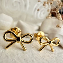 "Zooey" Bow Stud Earrings