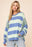 Mixed-Print Deconstructed Pullover