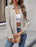 Tweed Plaid Button-Up Jacket – Fall/Winter Outerwear
