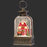 Lighted Swirl Bronze Lantern w/Horse and Barn Scene