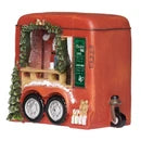 Lighted Swirl-Santa's Hot Cocoa Cart