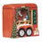 Lighted Swirl-Santa's Hot Cocoa Cart