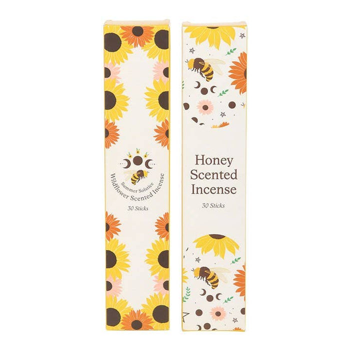 Set of 2 Honey and Wildflower Summer Incense Stick Packs