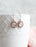 Sparkling Clear Glass Earrings | Oval Drop Earrings