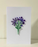 Quilled Bouquet Greeting Card, Handmade Flowers