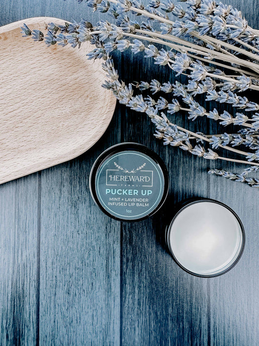 Lip Balm | Pucker Up - Lavender+ Mint