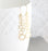 Bubble Dangle Earrings - Gold