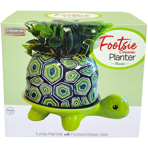 Turtle Footsie Planter
