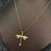 Dragonfly Charm Gold-plated Necklace