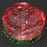 Swirl Rose LED 6"