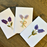 Handmade Quilled Lavender Greeting Card - Unique cards