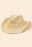 Straw Braided Western Cowboy Hat