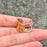 18K Gold Plated S.Steel Two Tone Half Hollow Ring - FGS