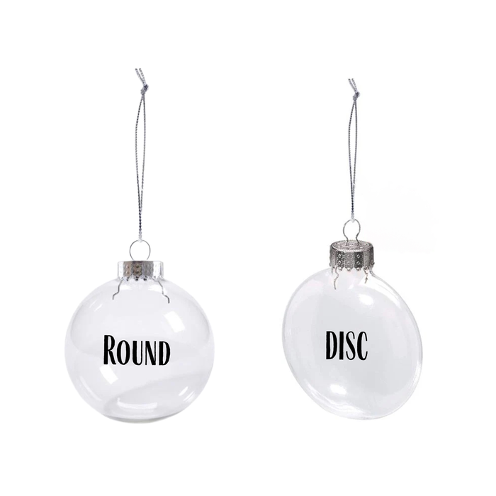 Taylor Christmas Ornament | Glitter | Plastic | Eras: Showgirl / Round 2.36”