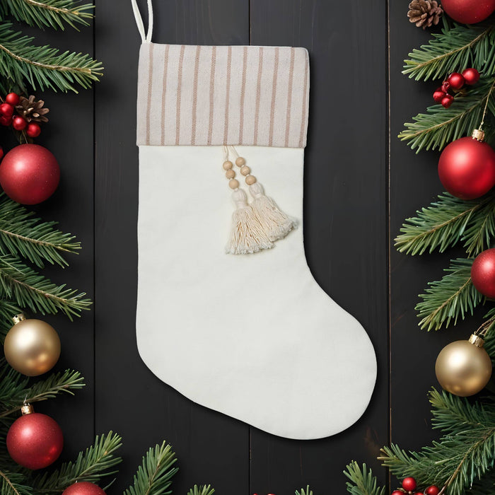 Bohemian Fringe Christmas Stockings
