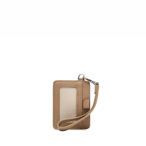Kit - Recycled Vegan Card Wristlet - Latte Pebbled