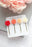 Flower Hair Pins | Ombre Set | Red Coral and Peach Roses