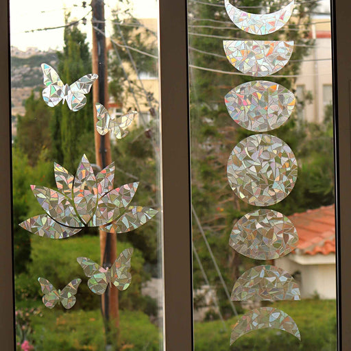 Moon Phase Suncatcher Window Cling Sticker - Decor