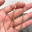 Multi Style 18K Gold Plated SS Chain DIY Accessories - FGS