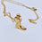 Western Cowgirl Boot Charm Necklace - WJ