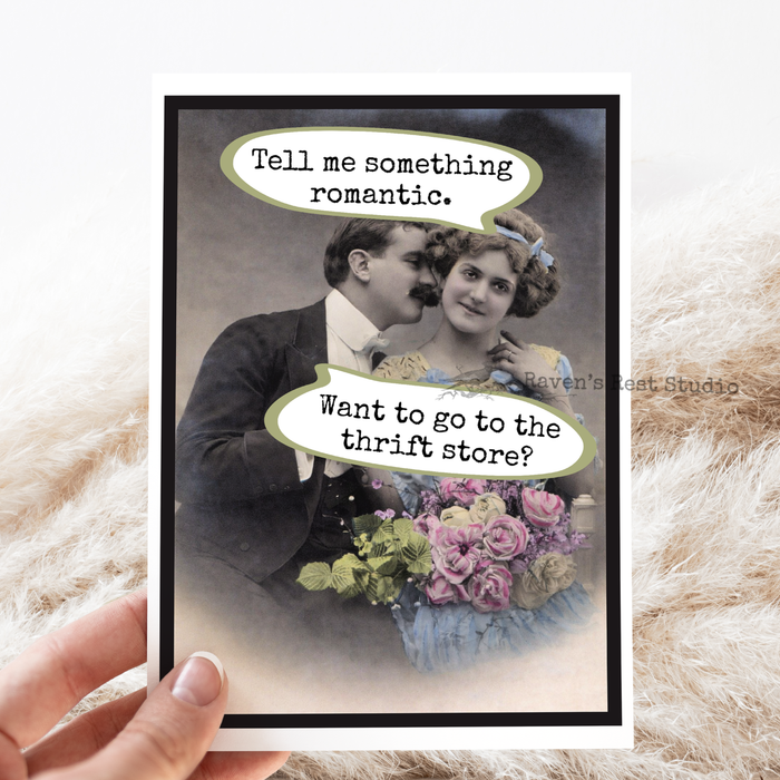 Love Card – Tell Me Something Romantic... Thrift Store?