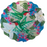 Bird Bath H'bird Bouquets 18"