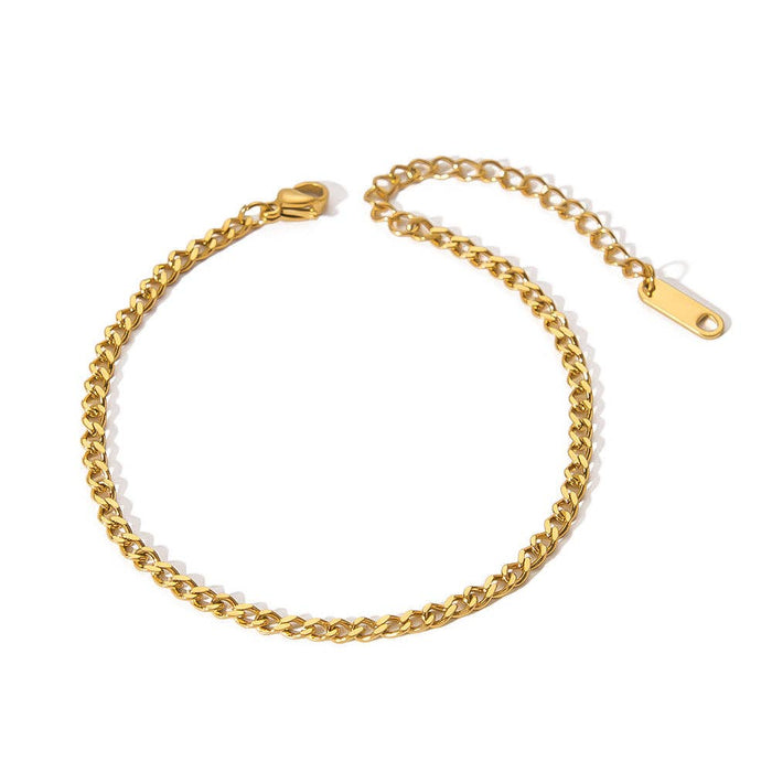 Multi Style 18K Gold Plated SS Chain DIY Accessories - FGS