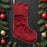 Large Intricate Quilting Style Christmas Stockings