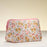 Neoprene Floral Zip Pouch