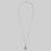 Oval Pendant Long Chain Necklace