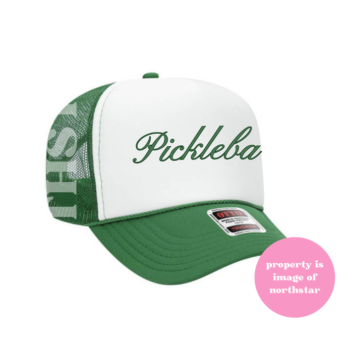 Pickleball Foam Mesh Back Trucker Hat - Pickleball Hat