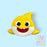 Character Bath Fizz - Yellow Shark Small - 120 g
