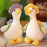 14" Sitting Duck with Hat Plush