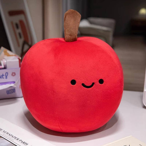 5-6.5" Fruit Plush - apple/pear/orange/persimmon/tomato
